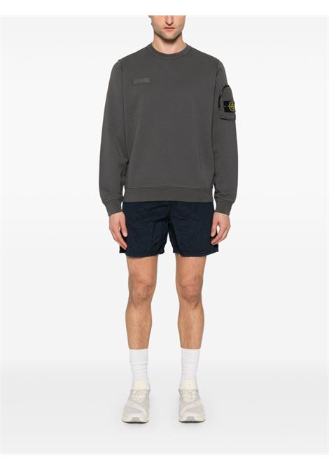 pantaloncini b100004 uomo navy STONE ISLAND | L1S15 B100004 S0043V0020
